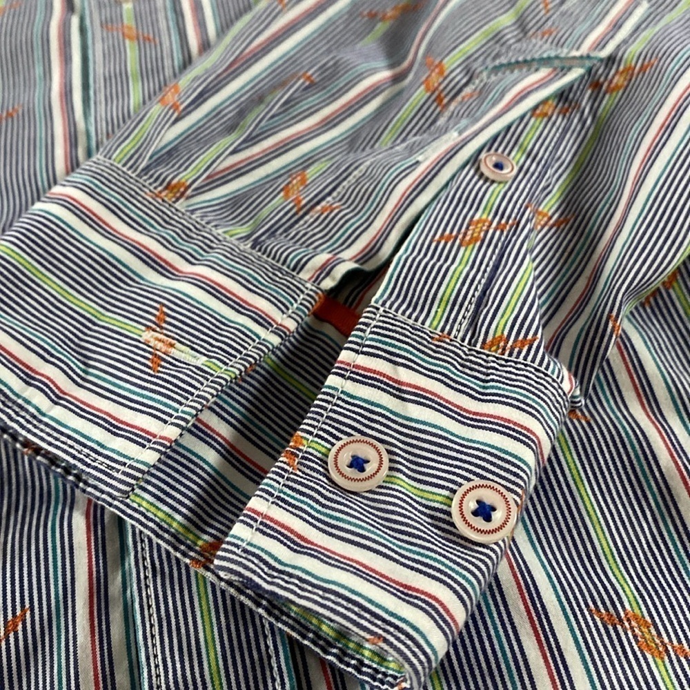 The Robert Graham Long-Sleeve Details Everywhere Freshly Laundered Shirt. S 2XL. - Picture 6 of 17